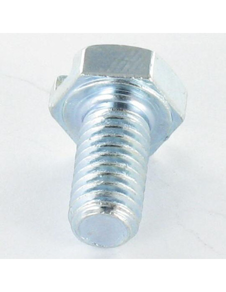 1 x Vis métaux Tête hexagonale TH M3X8 Fendue Acier brut microvis