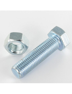 Boulon (vendu avec Ecrou) Tête hexagonale TH M20X80...