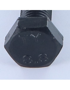 Vis métaux Tête hexagonale TH M12X80 Filetage total... 2