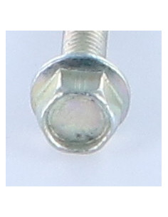 Vis métaux Tête hexagonale TH M5X30 Acier zingué Embase... 2