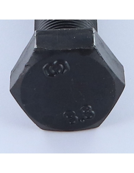 1 x Vis métaux Tête hexagonale TH M16X50 Filetage total Classe 8.8 Pas fin Pas de 150 Acier brut