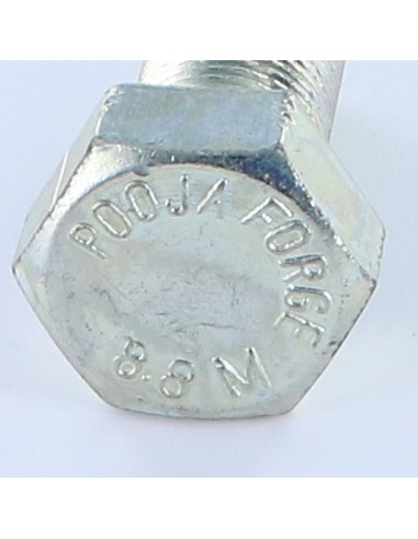 1 x Vis métaux Tête hexagonale TH M20X50...
