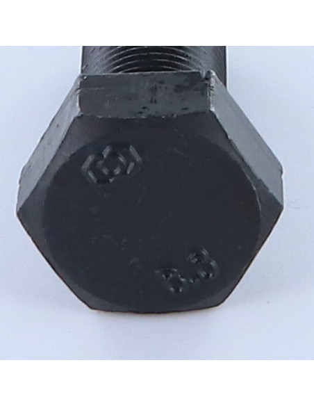 1 x Vis métaux Tête hexagonale TH M16X40 Filetage total Classe 8.8 Pas fin Pas de 150 Acier brut