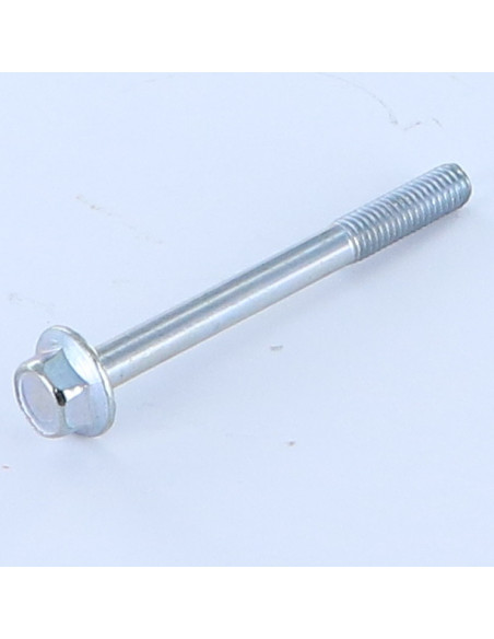1 x Corps de boulon filetage partiel Tête hexagonale TH M5X50 Filetée sur 16 Embase collerette crantée Classe 6.8 Acier