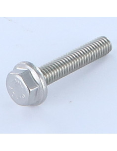 Vis métaux Tête hexagonale TH Embase lisse M8X30 Inox A2