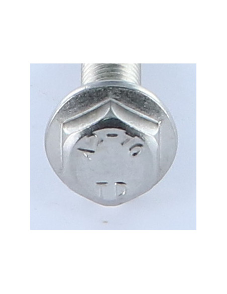 1 x Vis métaux Tête hexagonale TH Embase lisse M10X30 Inox A2