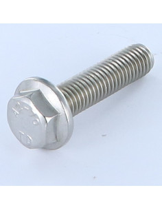 Vis métaux Tête hexagonale TH Embase lisse M8X40 Inox A2