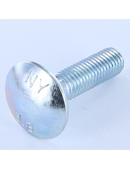 1 x TRCC JAPY tête ronde collet carré M12X45 Collet bas 3.5 Classe 8.8 Acier zingué