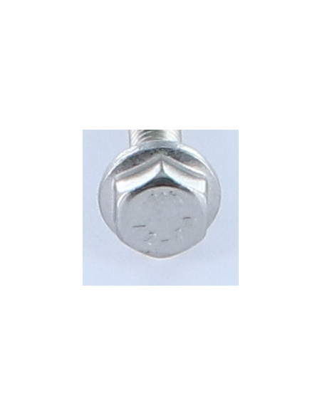 1 x Vis métaux Tête hexagonale TH Embase lisse M6X25 Inox A2