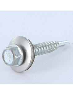 Vis autoperceuse Bimétal Acier / Inox A4 Tête hexagonale...