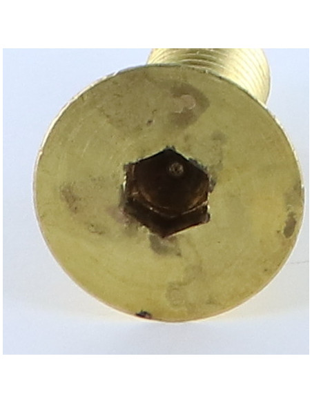 1 x Vis métaux Laiton Clé de 6 HC6 FHC tête fraisée empreinte hexagonale creuse M10X30