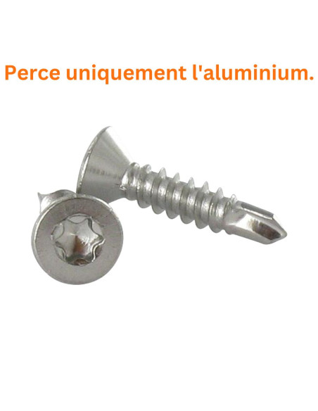 1 x Vis autoperceuse Inox A2 Tête fraisée 4.2X16 TORX T20