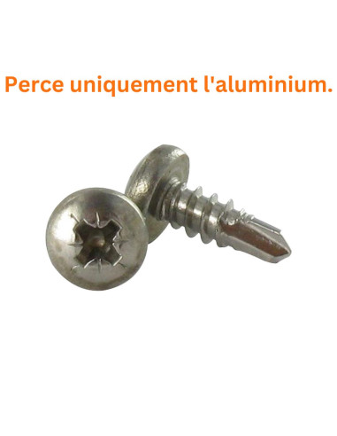 1 x Vis autoperceuse Inox A2 Tête cylindrique...