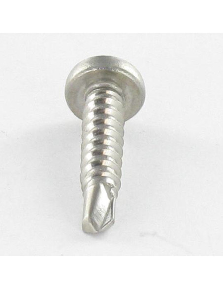 1 x Vis autoperceuse Tête cylindrique bombée TCB TORX T15 3.9X13 Inox A2