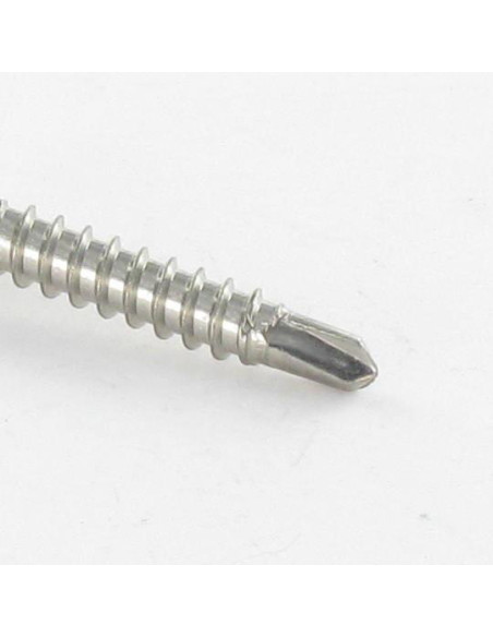 1 x Vis autoperceuse Tête cylindrique TC Carré 3.9X19 Empreinte carre 1 Inox A2