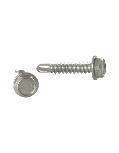 1 x Vis autoperceuse Tête hexagonale TH 4.8X19 Inox A2