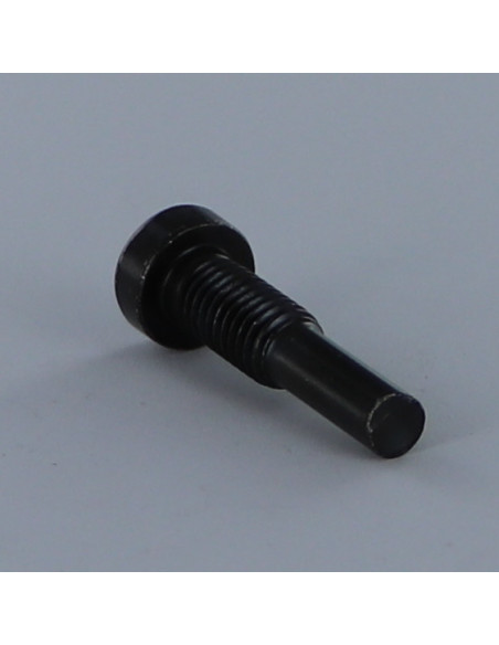 1 x Vis métaux CHC BTR Clé de 5 HC5 M8X32 Filetée sur 15.5 Bout pilote Tête basse Acier zingué noir