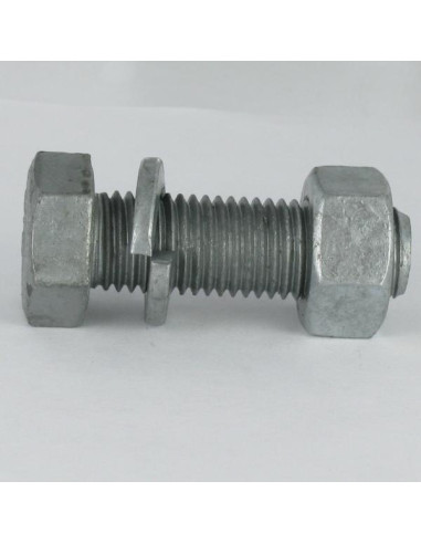1 x Boulon (vendu avec Ecrou) Tête hexagonale...