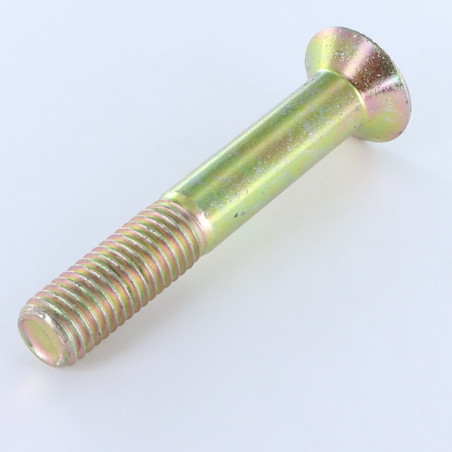 1 x Vis métaux FHC tête fraisée empreinte hexagonale creuse M6X60 Filetée sur 18 Classe 10.9 Clé de 4 HC4 Bichromaté