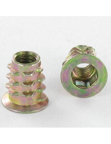 1 x Ecrou M5 16X7 Zamak SS Trou