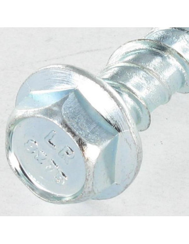 1 x Vis béton Tête hexagonale TH Embase...