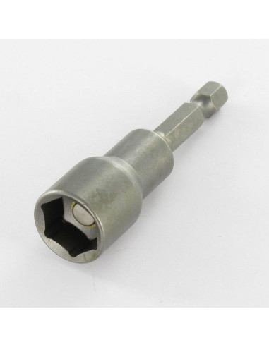 1 x Noix serrage magnétique 1/4" S 12 Longueur 65