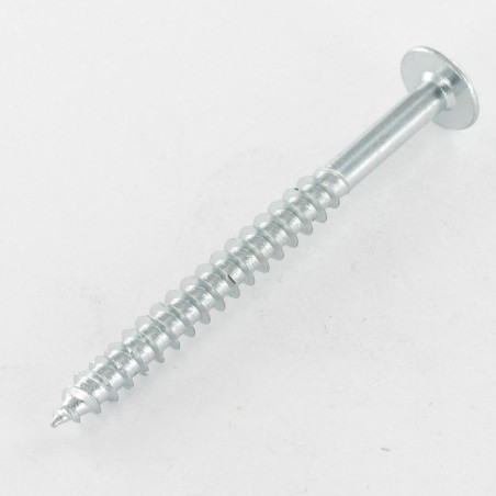 1 x VBA Vis bois agglo Poelier 6X80 Filetée sur 50 TORX T30 Acier zingué 200 Heures brouillard salin sans rouille rouge
