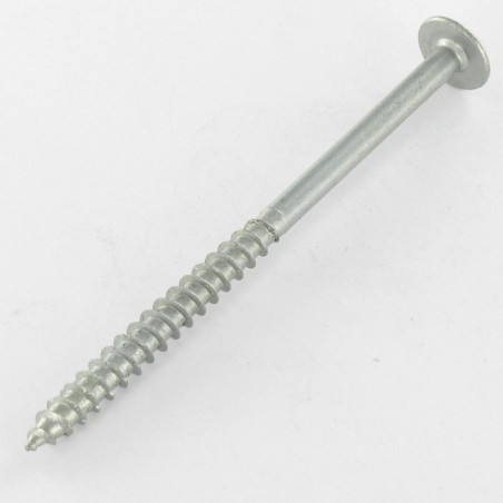 1 x VBA Vis bois agglo Poelier 7X80 Filetée sur 50 TORX T40 Acier zingué 96 heures brouillard salin