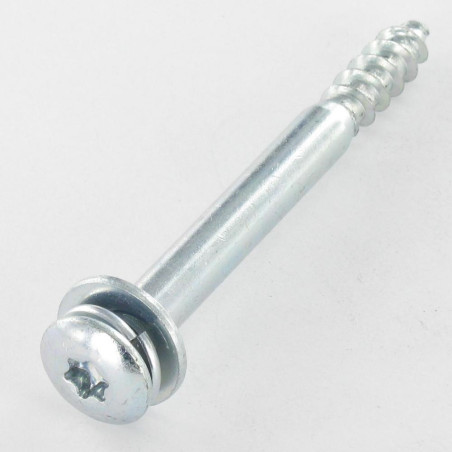 1 x VBA Vis bois agglo Poelier 7X70 Filetée sur 19 TORX T30 Rondelle GRO+PL zingué cr3 96 hbs sans rouille rouge