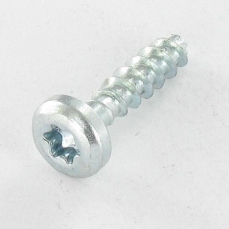 1 x VBA Vis bois agglo Tête ronde TR TORX T20 4X16 Sans pointe Acier zingué