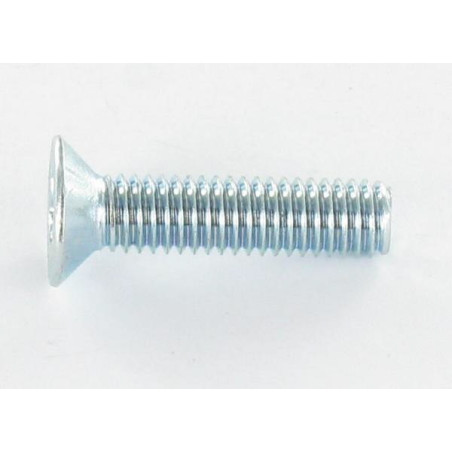 1 x Vis métaux Tête fraisée TORX T30 M6X16 Classe 10.9 Acier zingué