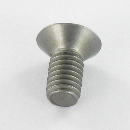 1 x Vis métaux Tête fraisée TORX T30 M6X25 Classe 10.9 Acier brut