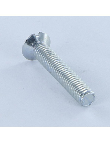 1 x Vis métaux Tête fraisée Fendue M6X35 Percée...