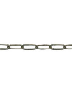 M Chaîne à MAILL Long Diamètre 1.5 Inox A4 (vendu au m)