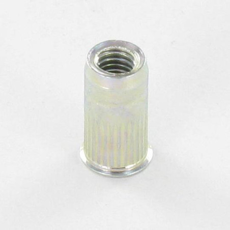 1 x Ecrou aveugle Acier zingué M8 11X17 Tête Réduite