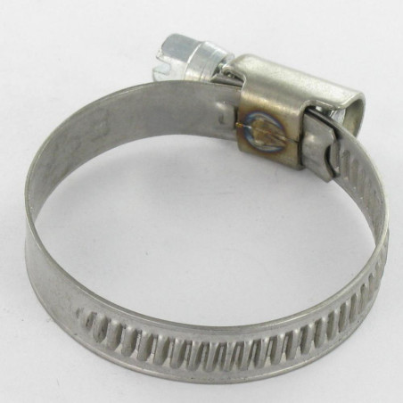 1 x Collier De Serrage Diamètre 25X40 Inox A2
