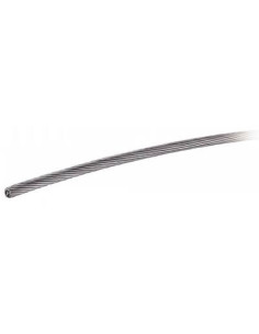Mètre de Câble monotoron Diamètre 1.5 Inox A4 1X19 Charge...