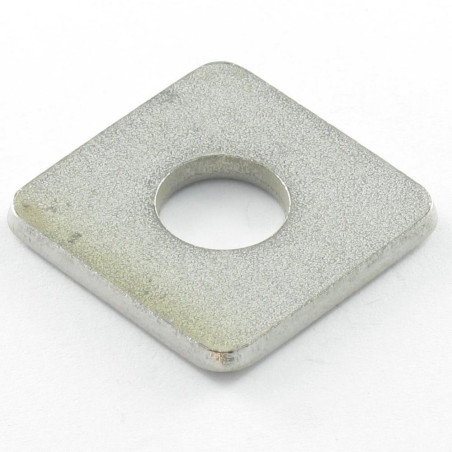 1 x Rondelle carrée pour construction bois M16 17.5X50X5 Inox A2