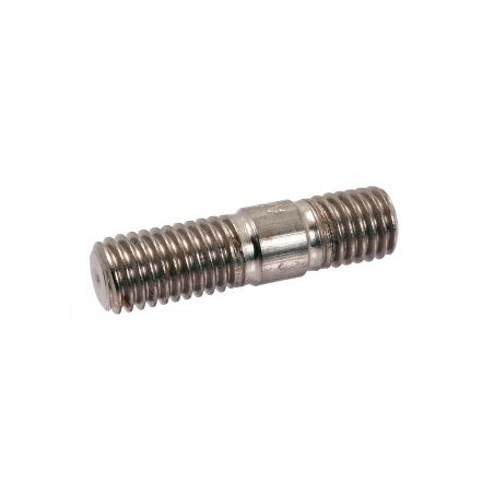 1 x Goujon bout filetée ~1xdiamètre Inox A2 M10X45 Longueur total 55