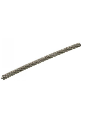 1 x Mètre de Câble souple Diamètre 2.5 Inox A4...
