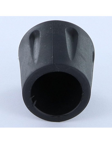 1 x Embout rond envellopant caoutchouc...