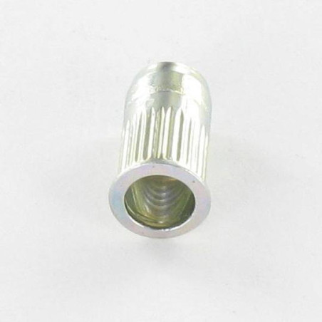 1 x Ecrou aveugle Acier zingué M6 9X15.5 Tête Réduite