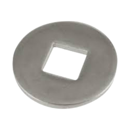 1 x Rondelle Pour construction bois intérieur carré Inox A2 5.5X18X2
