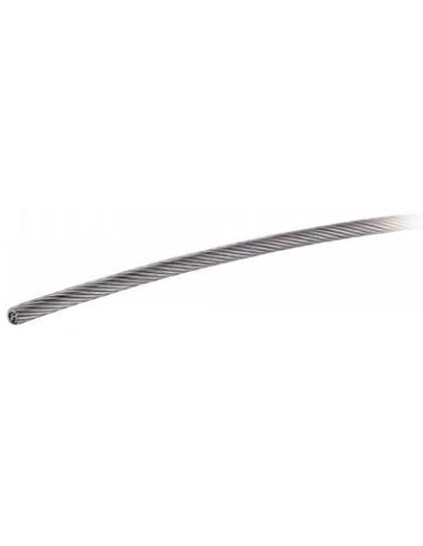 1 x Mètre de Câble monotoron Diamètre 2 Inox A4...
