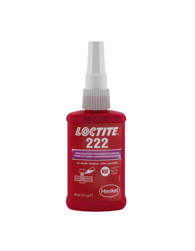 1 x Frein filet Faible resistance 50ML LOCTITE 222