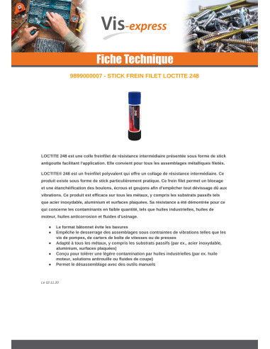 1 x Frein filet Resistance intermédiaire...