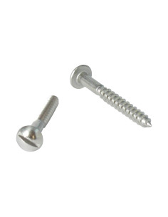 Vis bois Inox A2 Tête ronde TR Fendue 5X40