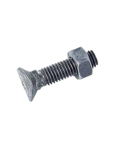 1 x Boulon (vendu avec Ecrou) TOCC tête ovale...