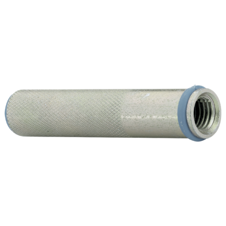 1 x Douille métallique pour mortier chimique M10X80 Acier zingué