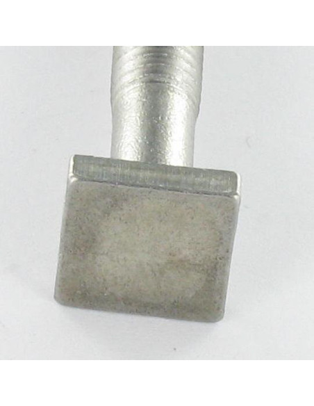 1 x Vis métaux M6X67 Tête Carrée 11X11 EP2.5 Inox A2